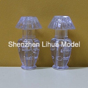 fake 1:20 table lamp with light--model scale miniature lamp post,architectural model lamp,fake lamp,scale desk lamp