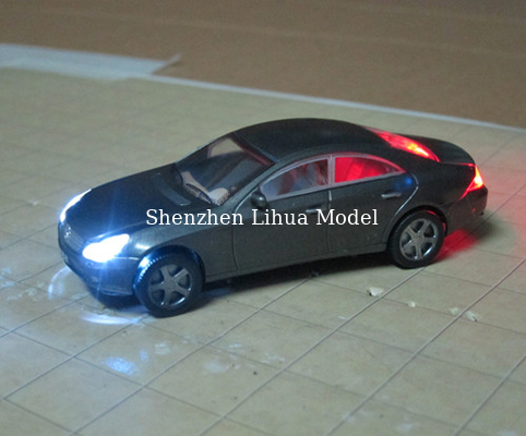 model color car(with light)--miniature scale car 1:150 ,architectural model cars,model lighted cars,building model  cars