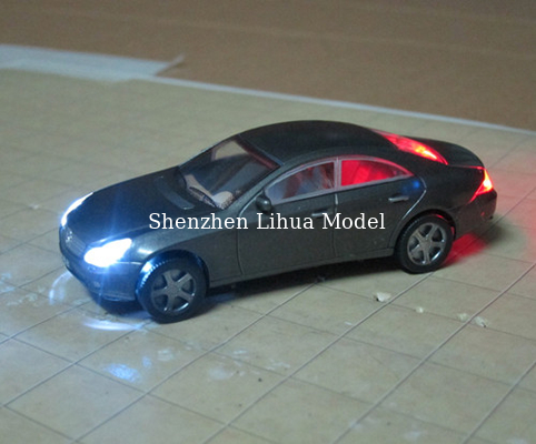 model color car(with light)--miniature scale car 1:150 ,architectural model cars,model lighted cars,building model  cars