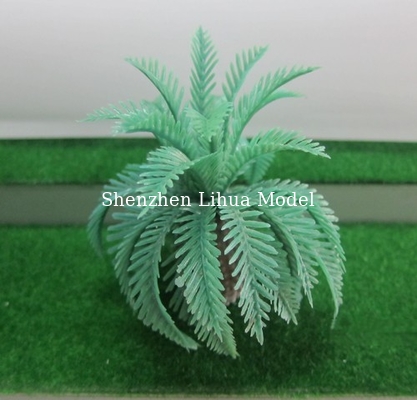 1:200plastic coconut tree--model trees,miniature artificial tree,fake miniature palm trees,plastic palm tree