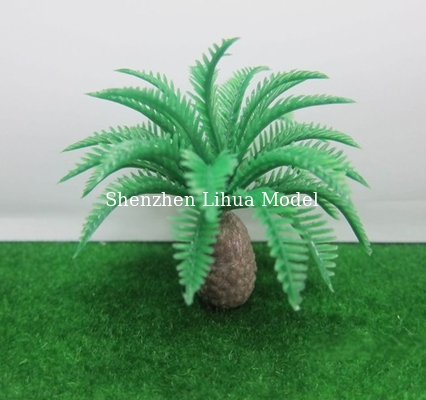 1:200plastic coconut tree--model trees,miniature artificial tree,fake miniature palm trees,plastic palm tree