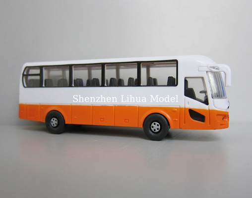 model plastic bus (without light),miniature model scale bus, N guage model bus,model materials,plastic buses