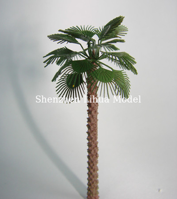 1:150 copper palm  tree--1:50 model metal tree,miniature artificial tree,metal model palm trees,building model trees