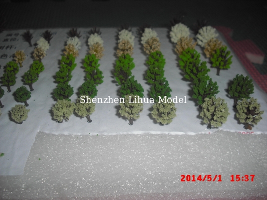 miniature trees-model trees,1:500 miniature artifical trees, plastic trees,fake trees