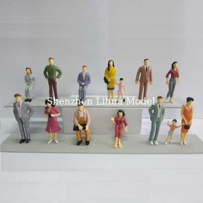 1:25 color figure--model figures,scale figure,painted figures,ABS figure,G gauge people,plastic mini  figures