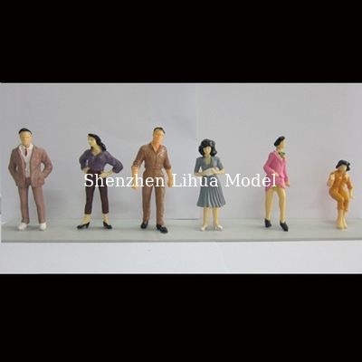 1:25 color figure--model figures,scale figure,painted figures,ABS figure,G gauge people,plastic mini  figures