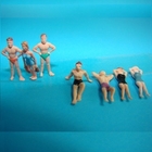 1:50model swim figures--color figure,painted swim figure,scale figures,model figures,ABS figures,1:75 swim figures