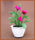 ABS model plant potted-architectural model materials,decoration follower,artificial pot