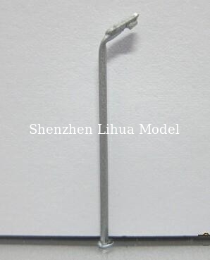 1:150 copper lamppost---model copper post,1:200 metal light,architectural model lamppost,1:200 street lights