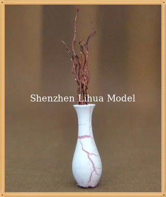 1:20model flower vase,model scale sculpture,architectural model materials,ABS flower vases