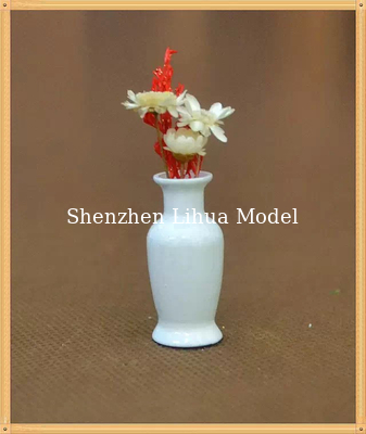 model flower vase--model scale sculpture ,architectural model materials,ABS flower vases