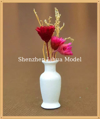 model flower vase--model scale sculpture ,architectural model materials,ABS flower vases