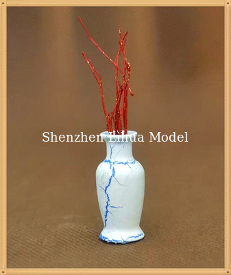 model flower vase--model scale sculpture ,architectural model materials,ABS flower vases