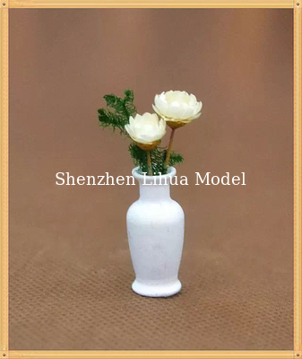 model flower vase--model scale sculpture ,architectural model materials,ABS flower vases