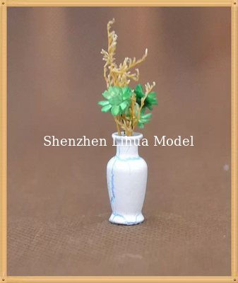 model flower vase-model scale sculpture ,architectural model materials,ABS flower vases