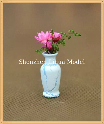 model flower vase-model scale sculpture ,architectural model materials,ABS flower vases