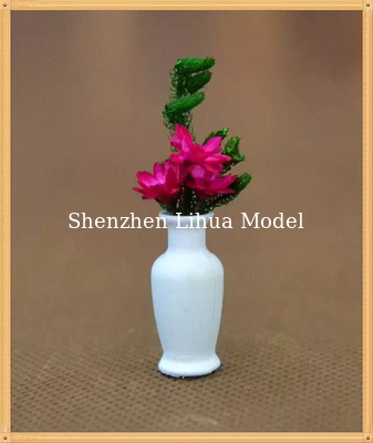 model flower vase-model scale sculpture ,architectural model materials,ABS flower vases