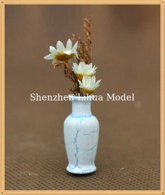 model flower vase--model scale sculpture ,architectural model materials,ABS flower vases