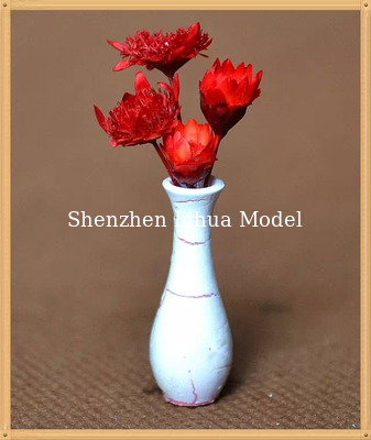 model flower vase--model scale sculpture ,architectural model materials,ABS flower vases