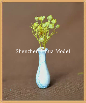 model flower vase--model scale sculpture ,architectural model materials,ABS flower vases