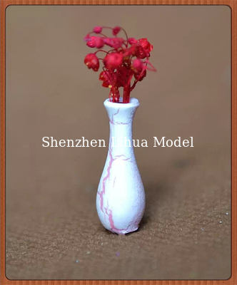 model flower vase-model scale sculpture ,architectural model materials,ABS flower vases