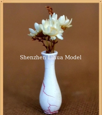 model flower vase--model scale sculpture ,architectural model materials,ABS flower vases