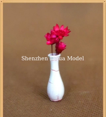 model flower vase-model scale sculpture ,architectural model materials,ABS flower vases