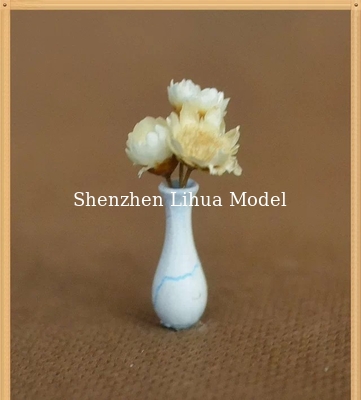 model flower vase--model scale sculpture ,architectural model materials,ABS flower vases