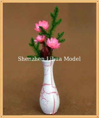 model flower vase--model scale sculpture ,architectural model materials,ABS flower vases