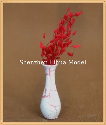 model flower vase--model scale sculpture ,architectural model materials,ABS flower vases