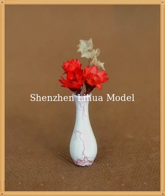 model flower vase--model scale sculpture ,architectural model materials,ABS flower vases