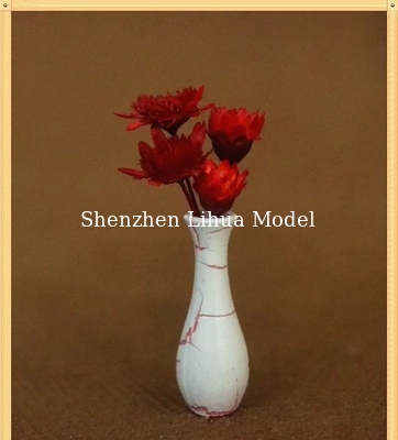 scale sculpture-ABS miniature flower vases,plastic vases,indoor decoration materials