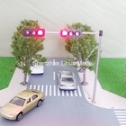 model Mini Traffic Light,3 aspect signal metal lamppost,model three aspect signal light,metal mini traffic lights