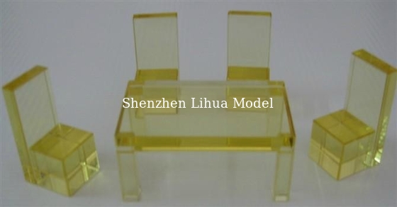 scale Crystal furnitures,scale model crystal beds ,model furnitures, model crystal table,mini crystal chairs