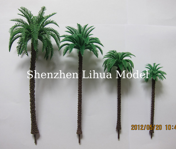 1:150scale model coconut trees--model fake tree,miniature artificial tree,fake trees,model stuffs,plastic coconut trees