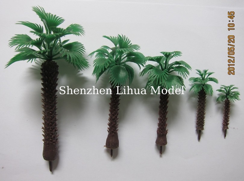 1:200 scale palm artificial trees,miniature scale palm tree,fake mini palm trees,model stuffs,palm trees