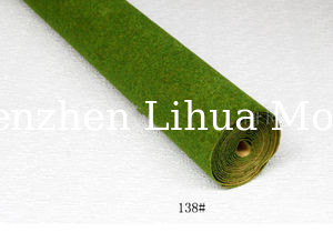 138#(yellow green) grass mat,architectural model materials,simulation turf, yellow green grass mat