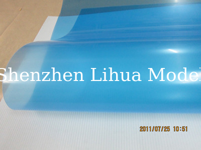 0.3mm light blue PVC sheet--,architectural model materials,PVC sheet,blue PVC,model stuff