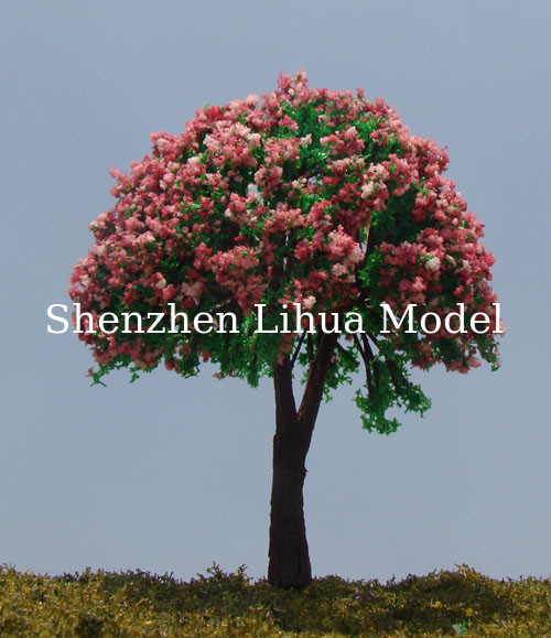 mini flower tree,model plastic trees,miniature artificial trees,model materials,fake trees,model stuffs