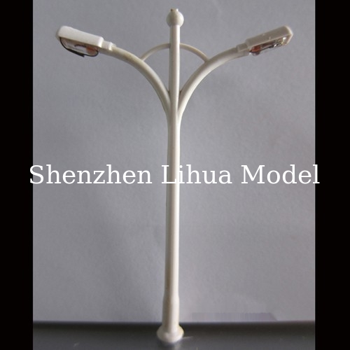 1：150model lamp,scale lamp with double head a,rchitectural model lights,model stuffs ligths,landscape lights
