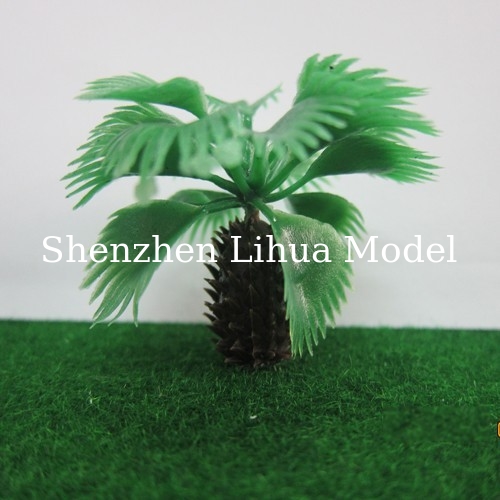 fake palm trees--1:150 model trees,miniature artificial trees,fake trees，architectural model trees,mini palm trees
