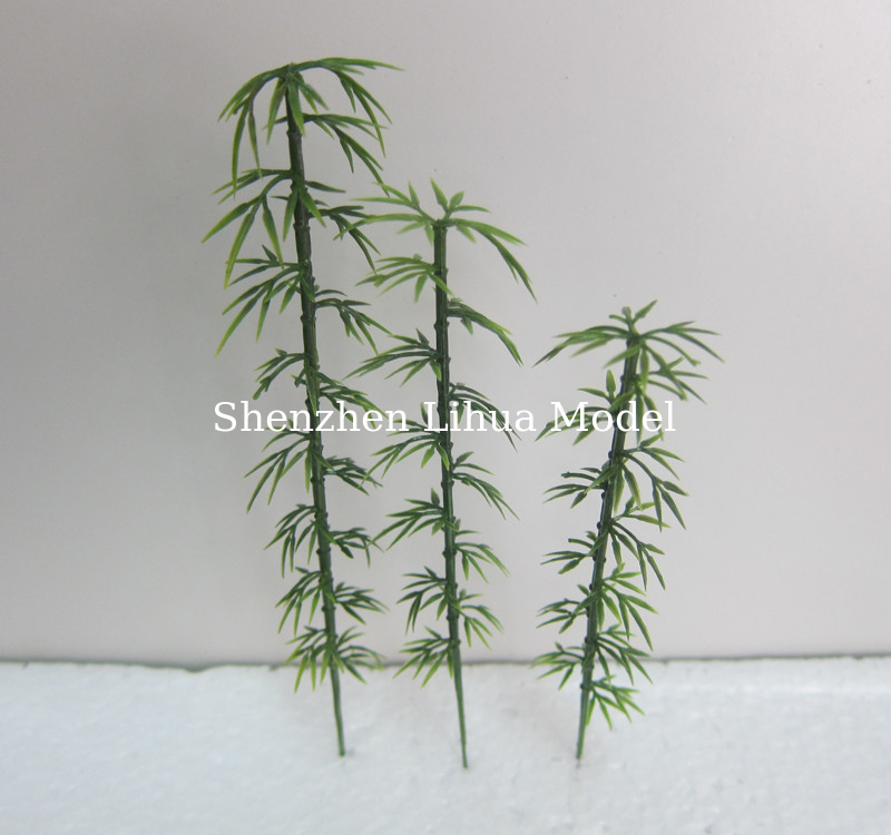 model plastic fake Bamboo--1:150model fake trees,miniature artificial tree,architectural model bamboo fake bamboo
