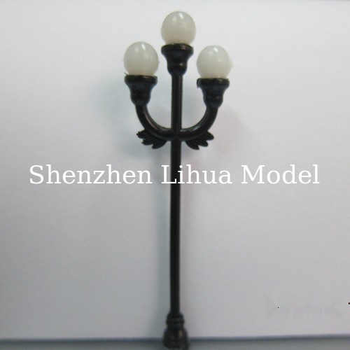 model lamp with three heads--1:200  lamps,architectural model lamps, model materials