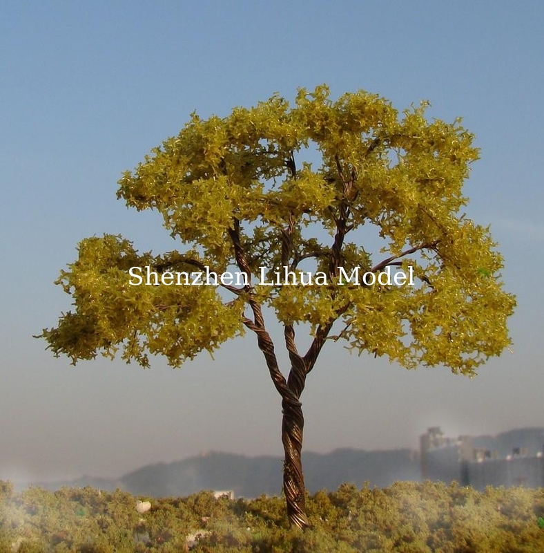 LH145 metal artificial trees,1:200 model trees,architectural model trees,plastic trees,fake trees 1:150