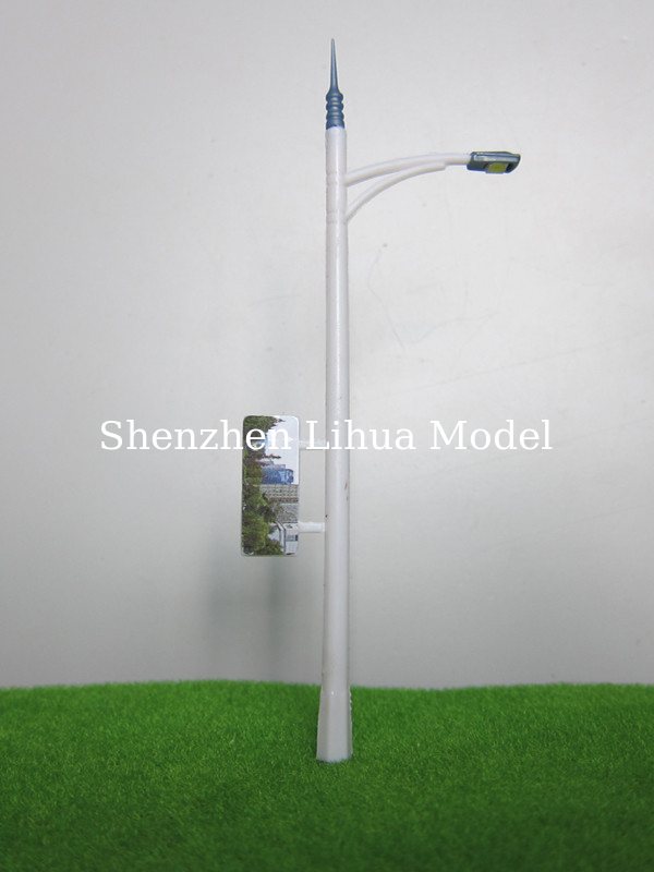 model plastic lamp-1:150 street lamp LED light,scale lamp, architectural model lamp,lamppost