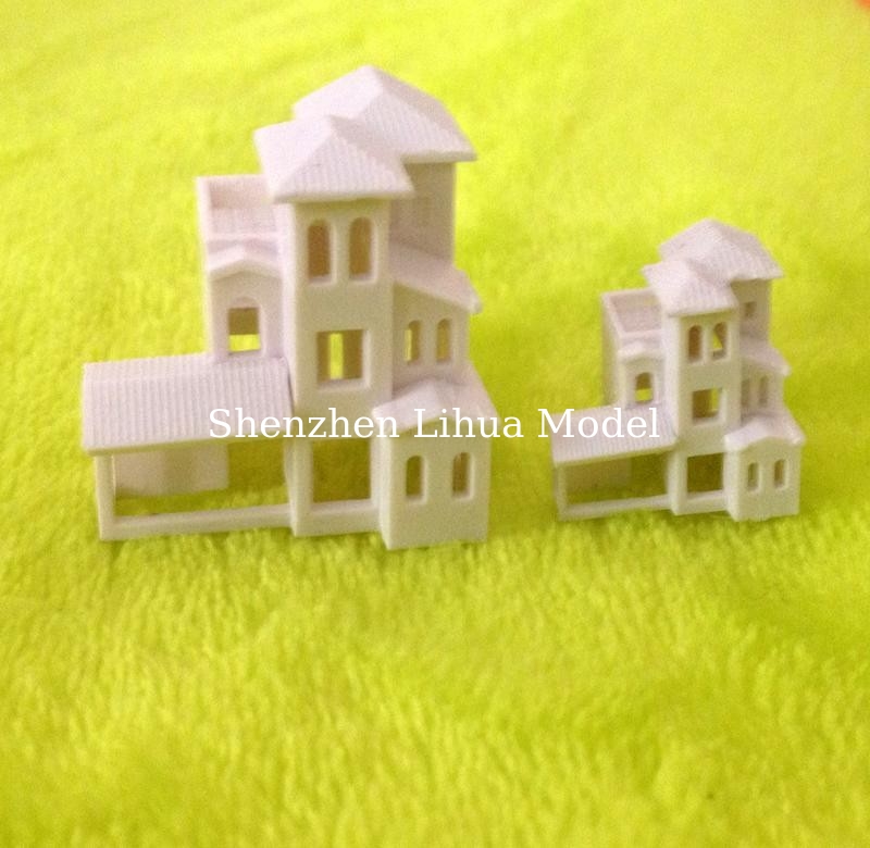 model villa--model  praetorium, 1:500 architectural model, model quinta