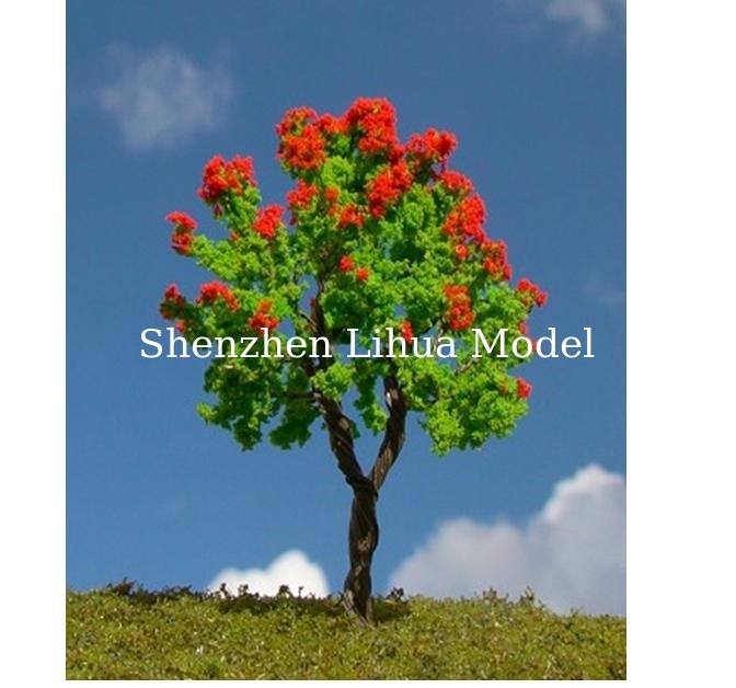 scale flower tree,model tree,miniature artifical trees, mode materials,fake trees,building trees