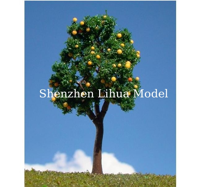 model Fruit trees,model trees,miniature artifical trees, mode materials,fake trees,mini model fruit trees