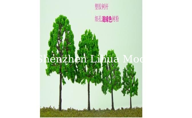scenery trees-1:300 model trees,miniature artificial trees,mode materials,scale fake trees,model accessories