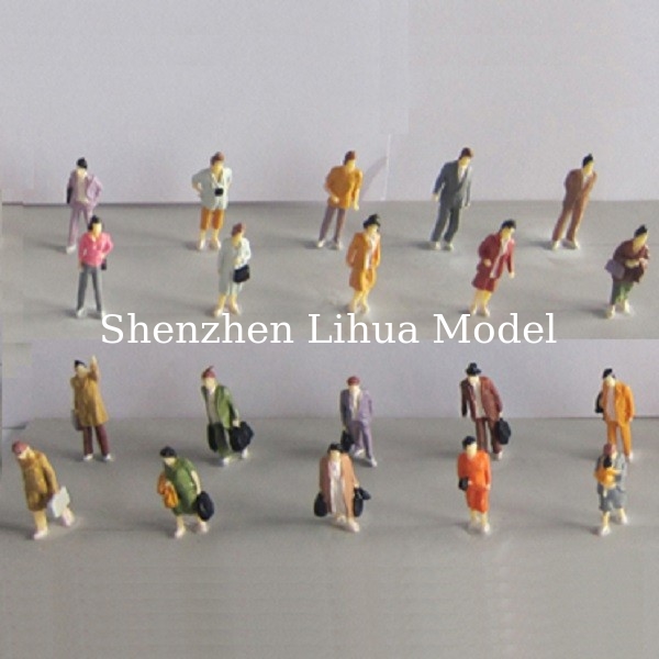 1:87 boutique standing figures--miniature figures,painted figure,color people,HO figures